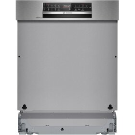 Bosch SMI6ECS12E, Serie 6, Teilintegrierter Geschirrspüler, 60 cm, Gebürsteter Stahl