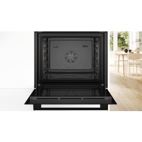 Bosch HBA234BB3, Series 4, built-in oven, 60 x 60 cm, black
