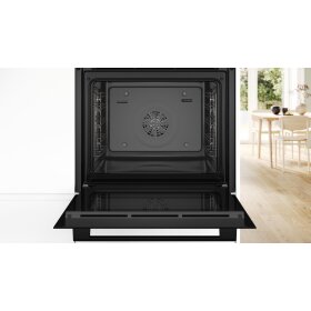 Bosch HBA234BB3, Series 4, built-in oven, 60 x 60 cm, black