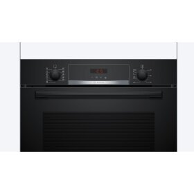 Bosch HBA574BB3, Serie 4, Einbau-Backofen, 60 x 60 cm, Schwarz