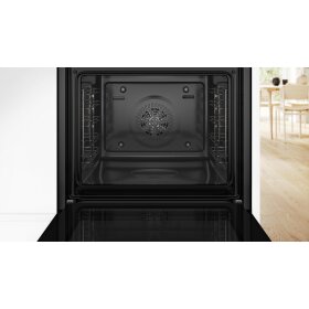Bosch HEA510BS3, Serie 2, Einbau-Herd, 60 x 60 cm, Edelstahl