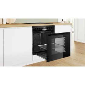 Bosch HEB517BB3, Serie 6, Einbau-Herd, 60 x 60 cm, Schwarz