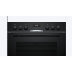 Bosch HEB517BB4, Serie 6, Einbau-Herd, 60 x 60 cm, Schwarz