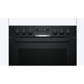 Bosch HEB578BB4, Serie 6, Einbau-Herd, 60 x 60 cm, Schwarz