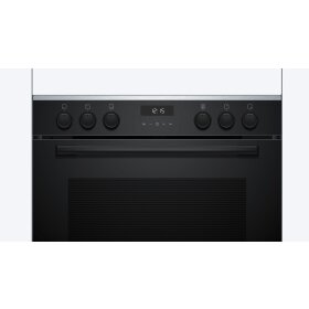 Bosch HEG237BB3, Serie 6, Einbau-Herd, 60 x 60 cm, Schwarz