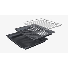 Bosch HRG532BB3, Series 4, built-in oven with steam support, 60 x 60 cm, black
