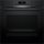 Bosch HRG532BB3, Series 4, built-in oven with steam support, 60 x 60 cm, black