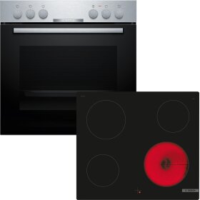 Bosch HND210CS63, built-in stove set, HEA510BS3 +...
