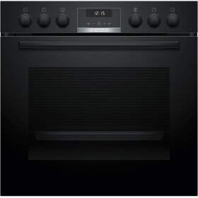 Bosch HND611LS67, built-in stove set, HEB517BB3 +...