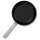 Neff Z9424CF0, pan, ⌀ 18 cm, non-stick, stainless steel