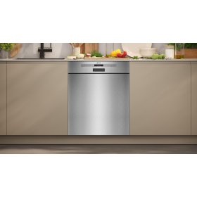 Neff S125ECS15E, N 50, Unterbau-Geschirrspüler, 60 cm, Gebürsteter Stahl