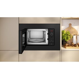 Neff HLAWG26S3, N 30, Einbau Mikrowelle, Schwarz