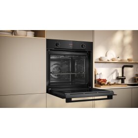 Neff B1CCC0AK3, N 30, Backofen, 60 x 60 cm, Schwarz
