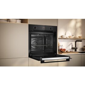 Neff B2CVG6AK3, N 30, Einbau-Backofen mit Dampfunterstützung, 60 x 60 cm, Schwarz
