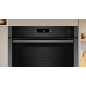 Neff B6AVJ7AG3, N 50, built-in oven with steam support, 60 x 60 cm, graphite gray