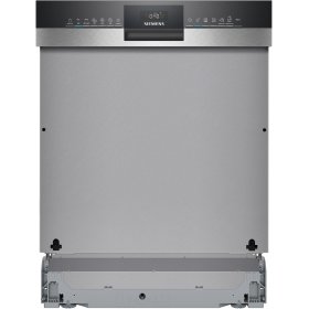 Siemens SN53ES04TE, iQ300, Teilintegrierter Geschirrspüler, 60 cm, Gebürsteter Stahl
