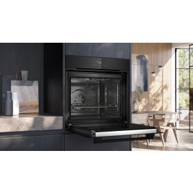 Siemens HB271ABB3, iQ300, built-in oven, 60 x 60 cm, Deep black inox