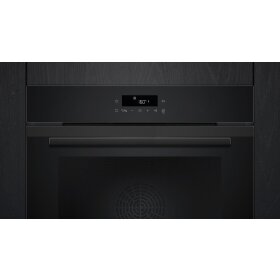 Siemens HB271ABB3, iQ300, built-in oven, 60 x 60 cm, Deep black inox