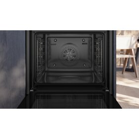 Siemens HE217GBB3, iQ500, built-in stove, 60 x 60 cm, Deep black inox