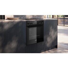 Siemens HE217GBB3, iQ500, Einbau-Herd, 60 x 60 cm, Deep black inox