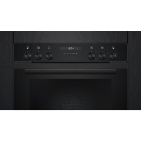 Siemens HE217GBB4, iQ500, built-in stove, 60 x 60 cm, Deep black inox