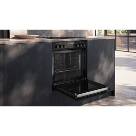 Siemens HE278GBB3, iQ500, built-in stove, 60 x 60 cm, Deep black inox
