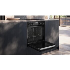 Siemens HE278GBB4, iQ500, Einbau-Herd, 60 x 60 cm, Deep black inox
