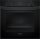 Siemens EQ226EA51Z, built-in oven set, ED651BS16E + HB213ABB3, built-in oven, hob with extractor hood (induction)