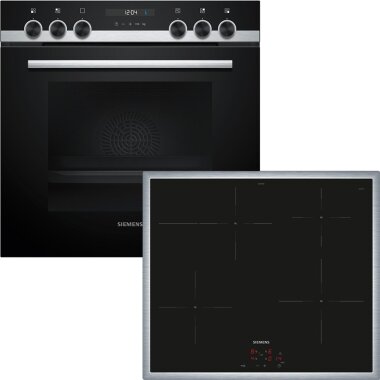 Siemens EQ522IB01, built-in stove set, EI645CFB6E +...