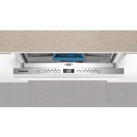 Constructa CB6HX02HUE, Vollintegrierter Geschirrspüler, 60 cm, XXL, Varioscharnier für besondere Einbausituationen
