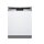 Constructa CG5IS03ITE, semi-integrated dishwasher, 60 cm, brushed steel