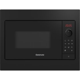 Constructa CC1P91256, built-in microwave, black