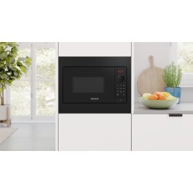 Constructa CC1P91256, built-in microwave, black