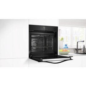 Constructa CF4A28063, built-in oven with steam support, 60 x 60 cm, black