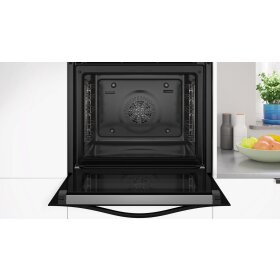Constructa CF4A28063, built-in oven with steam support, 60 x 60 cm, black