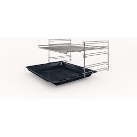 Bosch HEF010BA1, Serie 2, Einbau-Herd, 60 x 60 cm, Schwarz