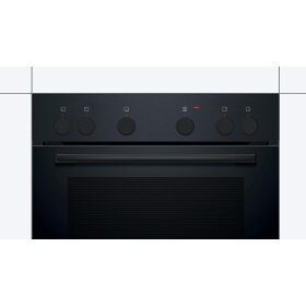 Bosch HEF010BA1, Serie 2, Einbau-Herd, 60 x 60 cm, Schwarz