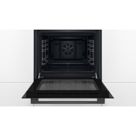 Bosch HEF010BA1, Serie 2, Einbau-Herd, 60 x 60 cm, Schwarz
