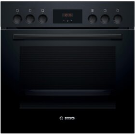 Bosch HEF113BB0, Serie 2, Einbau-Herd, 60 x 60 cm, Schwarz