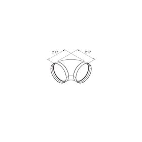 BORA ERB90/25 Ecotube bend 90° round incl. sealing...