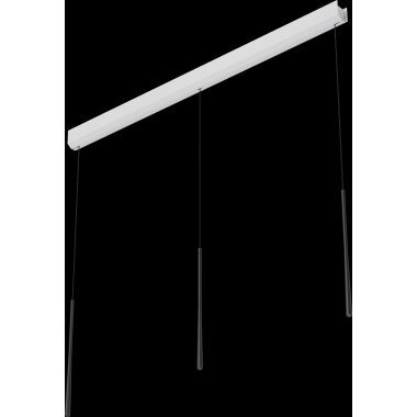 BORA LSLSW Stars Pendelleuchte 3-fach linear - schwarz