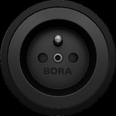BORA USTEAB Steckdose Typ E All Black