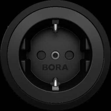 BORA USTFAB Steckdose Type F All Black