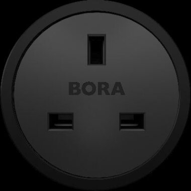 BORA USTGAB Steckdose Typ G All Black