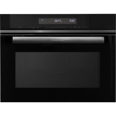 Blaupunkt 5C60M8690 Kompakt-Mikrowellen-Backofen 50 L, Heißluft & Grill, 900 W, EG1514