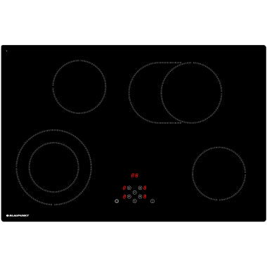 Blaupunkt 5RG74351 Glaskeramik-Kochfeld 80 cm, Elektro, 4...