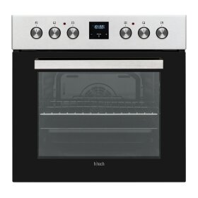 htech HTH64320 EG8150, Einbau-Herd, 65 l, 8 Heizarten,...