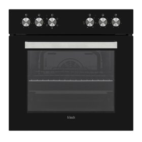 htech HTH34220 EG081300, Einbau-Herd, 65 l, 5 Heizarten,...