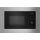 htech HTM94311 EG8461, Einbau-Mikrowelle mit Grill, 20 l, 800 W, Touchcontrol, Schwarz/Edelstahl
