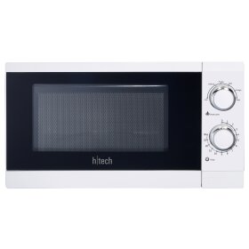 htech HTM65340 EG8442, Mikrowelle, 20 l, 800 W, Weiß